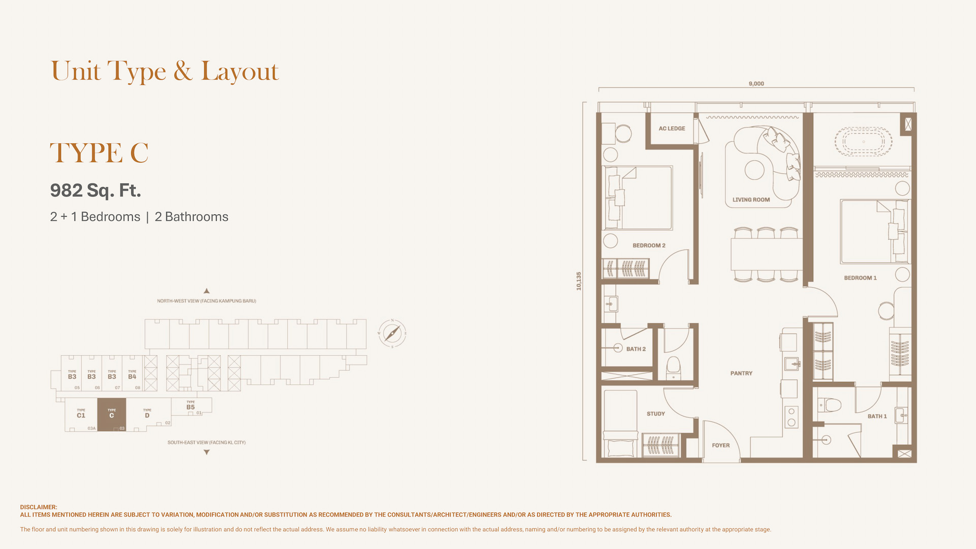Type C Floor Plan